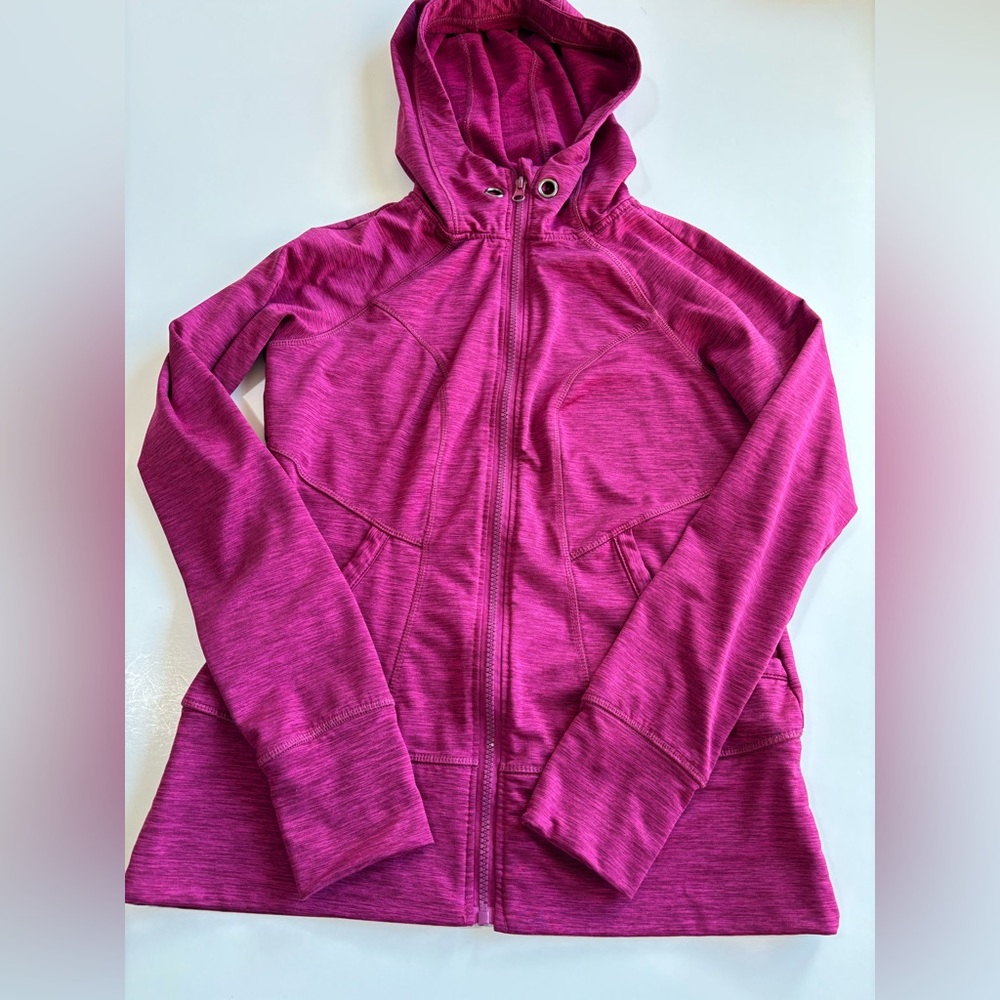 BN6‎ 90 Degree by Reflex Fuschia Fleece Lined Jacket Full Zip Activewear Small